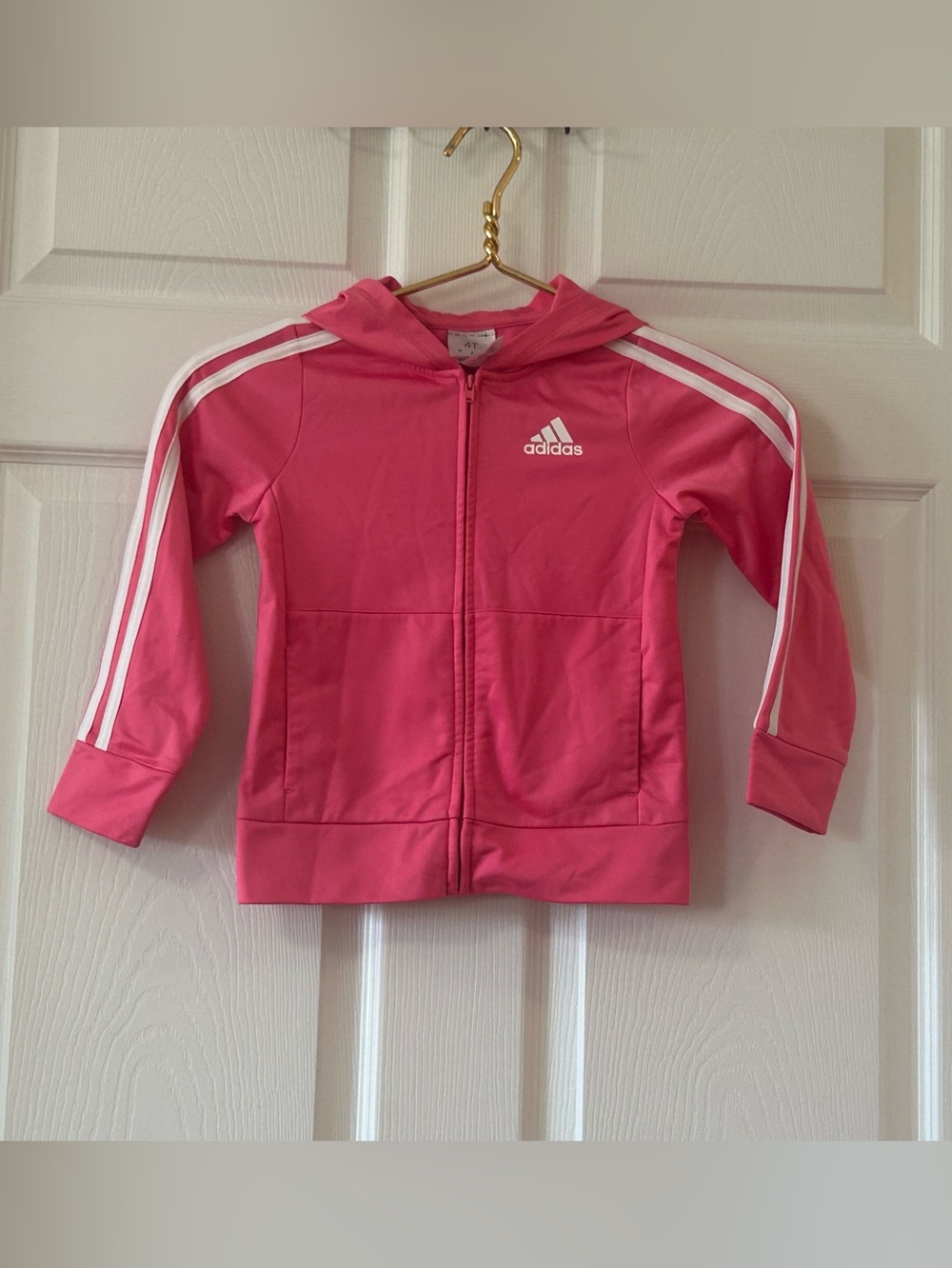 Adidas Girls Hooded Zip Jacket